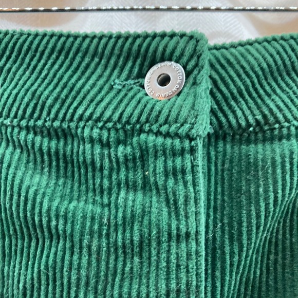 Cotton On Cord Utility Skirt Deep Green Cargo Pocket Mini 6 Streetwear Casual - Picture 4 of 7
